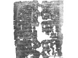 This first century divorce certificate was found at Wadi Muraba`at.